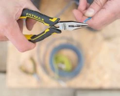 Stanley Pince à Bec 0-89-870 Telefoontang Recht 200 Mm -Pinces et ciseaux Soldes 0 89 870 telefoontang recht 200 mm 9