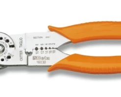 Beta Pince à Cosses Préisolées 016030010 1603B Pince à Sertir Pour Cosses Non Isolées à Extrémité Ouverte -Pinces et ciseaux Soldes 016030010 1603b pince a sertir pour cosses non isolees a extremite ouverte 2