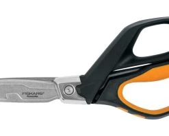 Fiskars Ciseaux/Cisaille 1027205 Ciseaux à Usage Intensif PowerArc 26 Cm