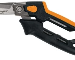Fiskars Ciseaux/Cisaille 1027206 PowerArc, Coupe-fil à Usage Intensif