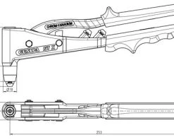 Gesipa Pince à Rivet 1435459 KIT DE PINCES JUNIOR NTX -Pinces et ciseaux Soldes 1435459 kit de pinces junior ntx 2