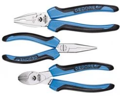 Gedore Set 6701110 S 8003 JC Kit De Pinces, 3 Pièces
