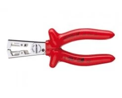 Gedore 6709600 VDE 8099-160 VDE Pince à Dénuder STRIP-FIX Avec Capuchon D'isolation