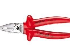 Gedore Pince Universelle 6720090 VDE 8250-180 Pince Combinée VDE POWER Avec Isolation Par Trempage 180mm