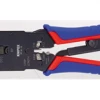 Knipex 97 51 12 SB 975112SB Pince à Sertir Fiches Occidentales 4, 6 Et 8 Broches -Pinces et ciseaux Soldes 97 51 12 sb 975112sb pince a sertir fiches occidentales 4 6 et 8 broches
