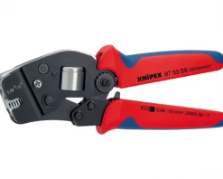 Knipex 97 53 08 Pince à Sertir Pour Les Embouts, Autoréglable