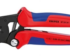 Knipex 975314SB Pince à Sertir Auto-ajustable
