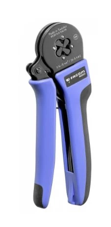 Facom Pince à Cosses Préisolées 985905PB Coupe-câbles Serkan 360° Gamme 0,14 - 10 Mm²