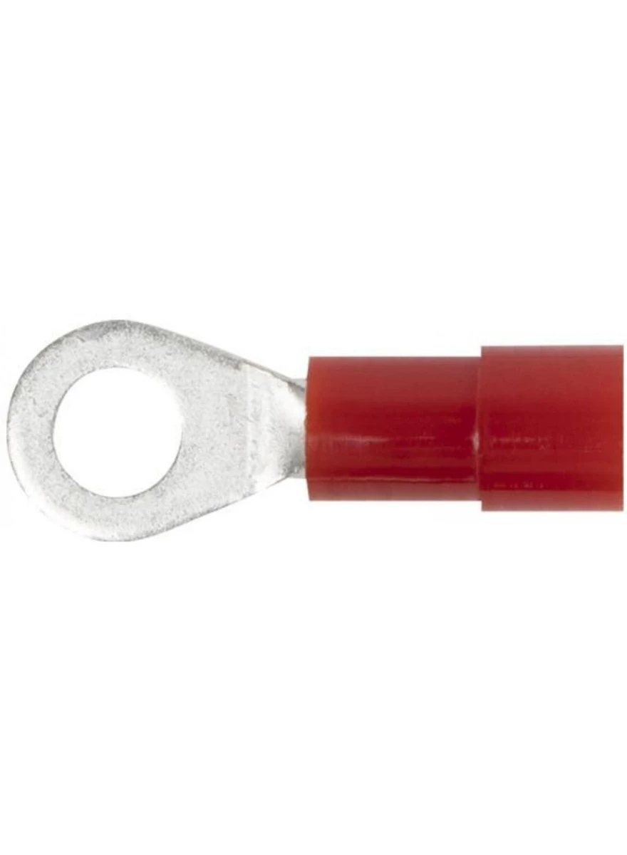 Wiha Pince à Sertir C020D005010 Cosse De Câble Annulaire Isolée 100 Pièces Selon DIN 0,5 - 1 Mm², M4 3 Wiha Pince à Sertir C020D005010 Cosse De Câble Annulaire Isolée 100 Pièces Selon DIN 0,5 - 1 Mm², M4