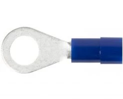 Wiha Pince à Sertir C020F015025 Cosse De Câble Annulaire Isolée 100 Pièces Selon DIN 1,5 - 2,5 Mm², M6