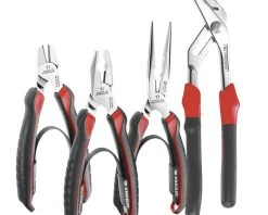 Facom Set CPE.A1PB Jeu De 4 Pinces Standard Avec Poignées Ergonomiques