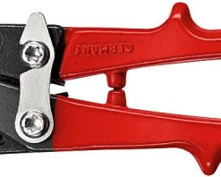 Erdi Cisaille à Tôle D17ASSL Bichantourneuses Et à Coupe Continue, Robuste, Main Gauche