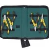 Wiha Set Kit De Pinces Professionnelles ESD Latérales, Biseautées Et Pointues 4 Pièces (33507) -Pinces et ciseaux Soldes kit de pinces professionnelles esd laterales biseautees et pointues 4 pieces 33507