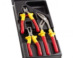 Facom Set MOD.VEA0 Jeu De Pinces VDE 3 Pièces Dans Un Module Isolé Jusqu'à 1000 Volt