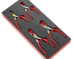 Facom Pince à Circlips MODM.PCSN Module En Mousse Avec 4 Pinces à Circlips