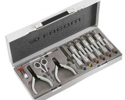 Facom MT.J1 Set Tournevis Et Pinces Micro-Tech® 16 Pièces