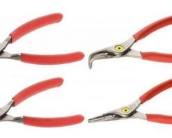 Facom Pince à Circlips PCJ4PB Pince à Ressort De Verrouillage, 4 Pièces