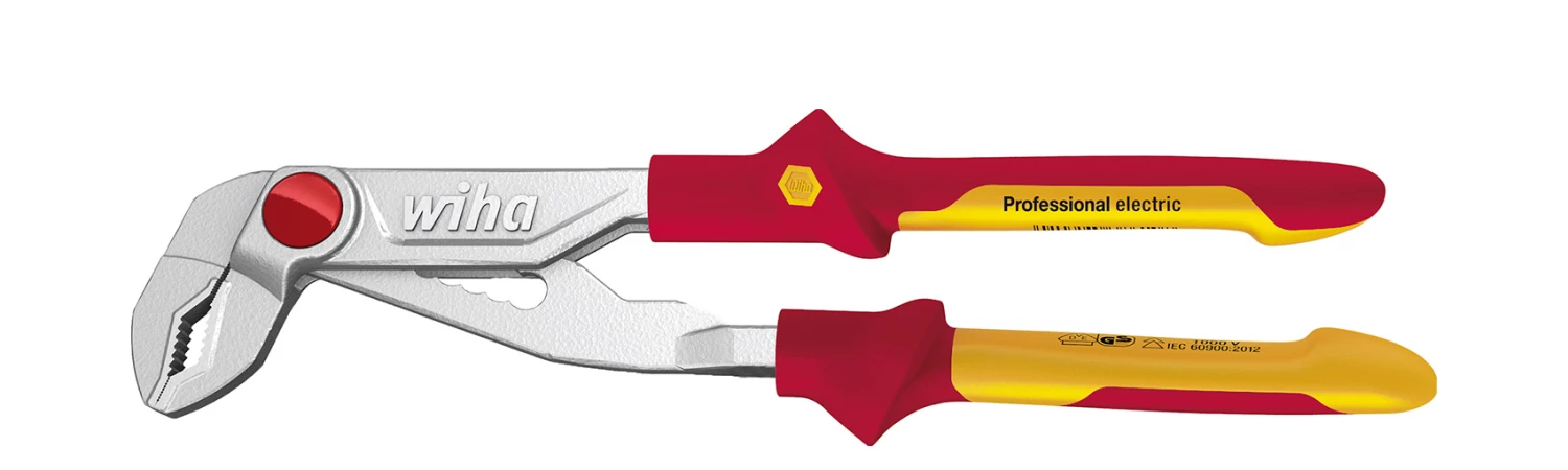 Wiha Pince De Pompe à Eau Pince Pour Pompe à Eau Professional électrique Avec Réglage Par Bouton Poussoir Sous Blister (38632) 250 Mm 3 Wiha Pince De Pompe à Eau Pince Pour Pompe à Eau Professional électrique Avec Réglage Par Bouton Poussoir Sous Blister (38632) 250 Mm