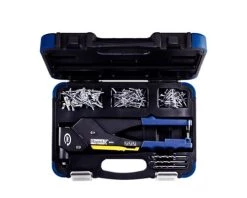 Rapid Pince à Rivet RP60 Multi Riveteuse Aveugle Avec Tête Rotative à 360° Mallette 5001128 -Pinces et ciseaux Soldes rp60 multi riveteuse aveugle avec tete rotative a 360d mallette 5001128 1