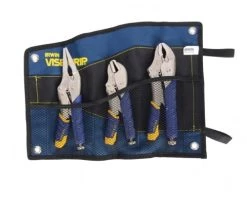 Irwin Pince étau T76KBT Kit De Pinces à Becs Triangulaires 3 Pièces Libération Rapide ; 10WR, 9LN, 7R