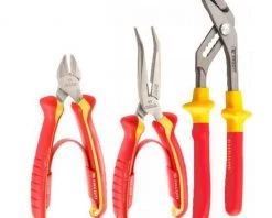 Facom Set VE.A3 Jeu De 3 Pinces, Isolées Jusqu'à 1000 Volts